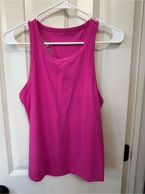 Lululemon align Racerback Tank in sonic pink waist length